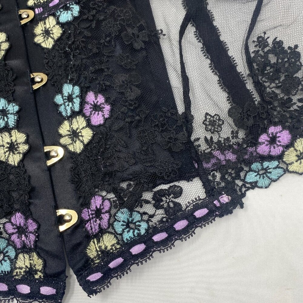 Agent Provocateur Petunia Black Muilti Corset AP3 Medium - Picture 12 of 16